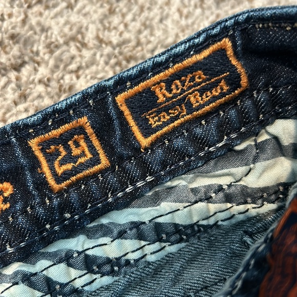 Rock Revival Roza easy bootcut jeans 29 W by 32L - Picture 3 of 9